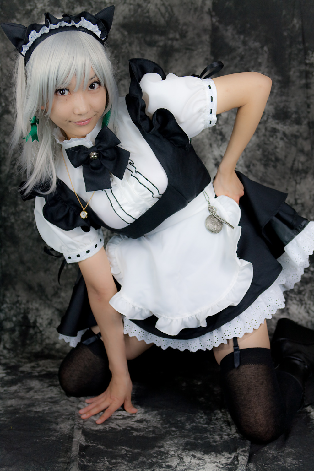 Cosplay maid as a beauty C77 Sakuya izayoi (2)